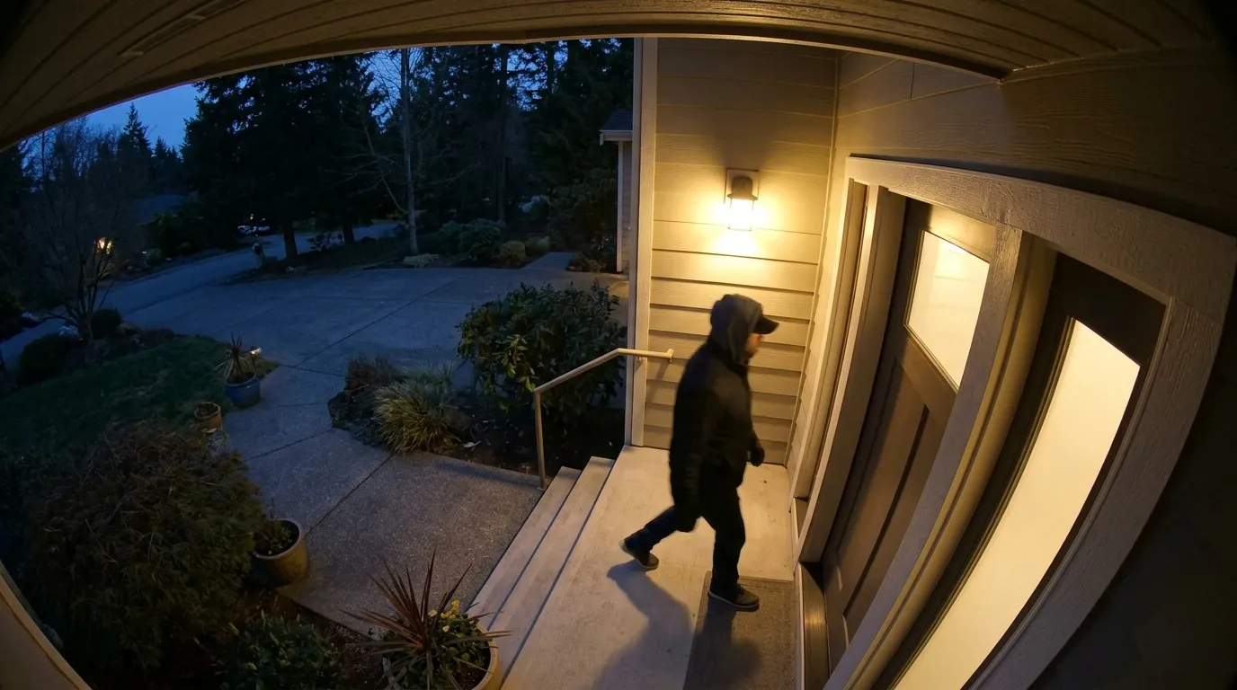 Front door camera